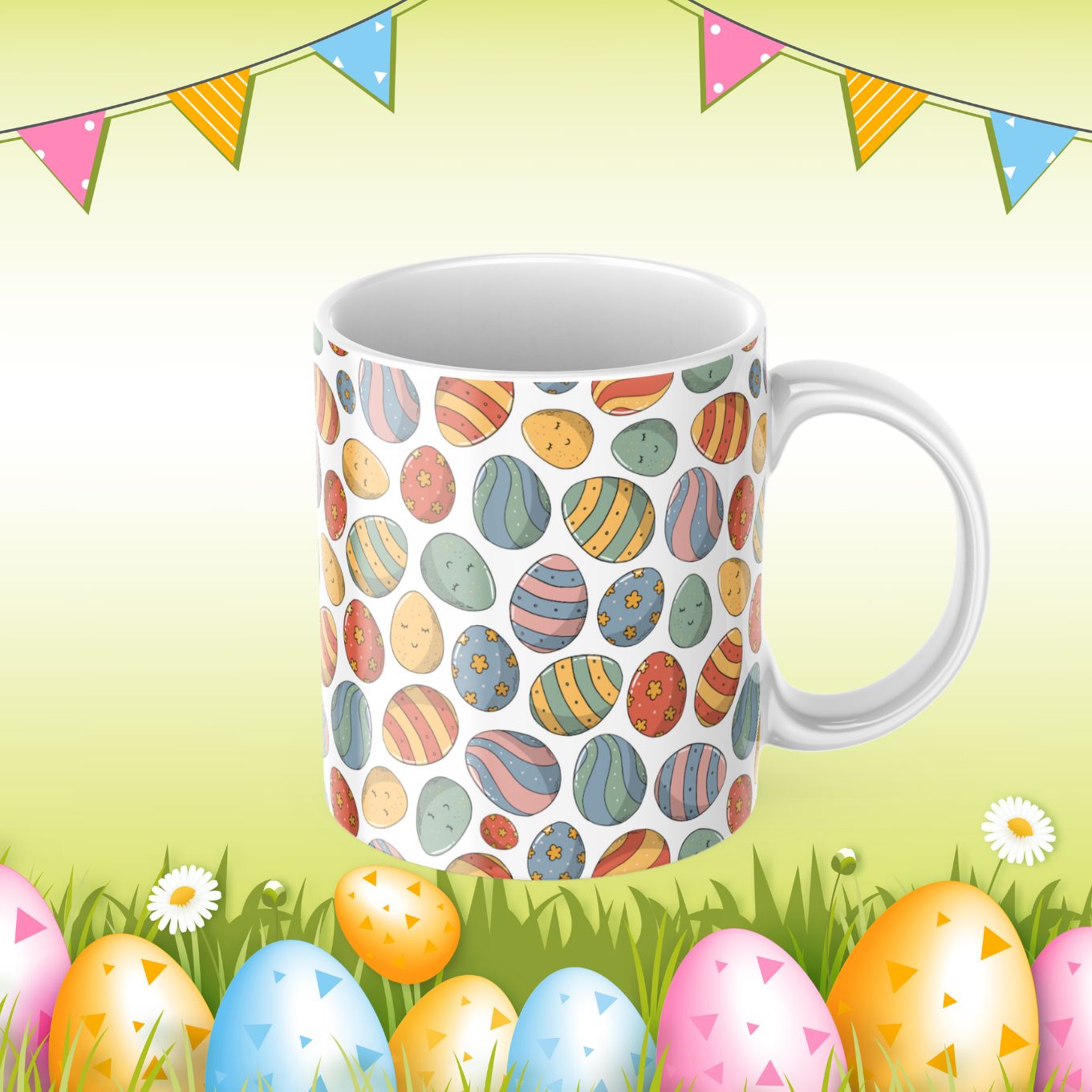 Easter 11/15oz Sublimation Mug Image Bundle