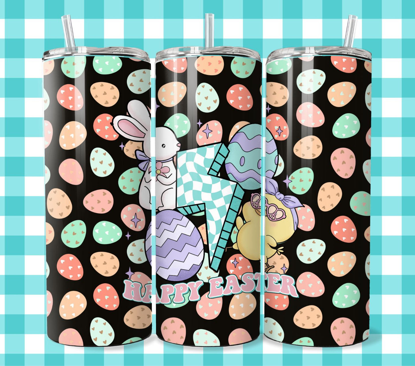 Easter 20oz Sublimation Tumbler Images Bundle