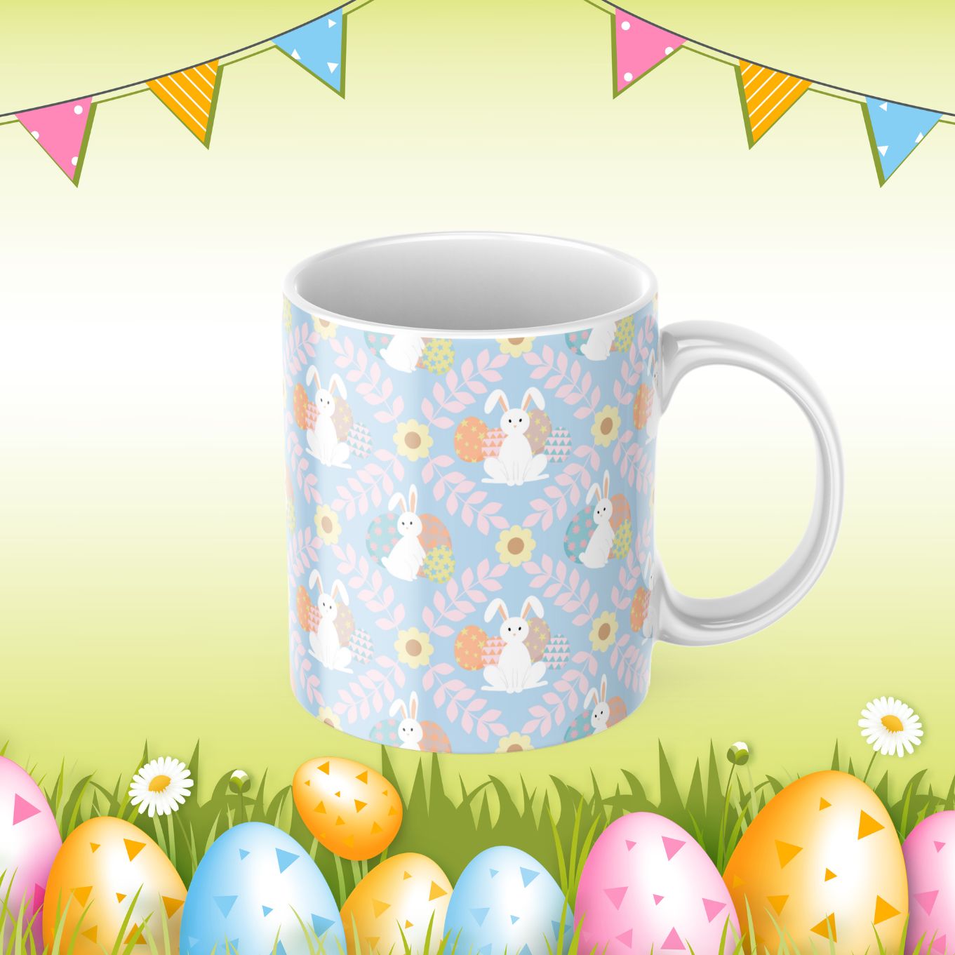 Easter 11/15oz Sublimation Mug Image Bundle