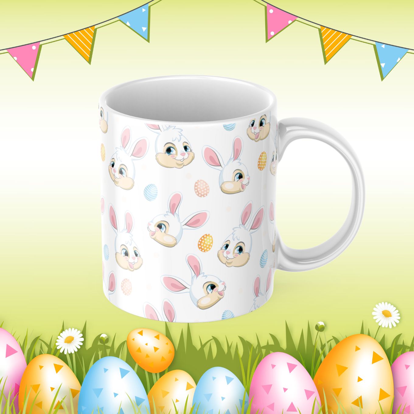 Easter 11/15oz Sublimation Mug Image Bundle