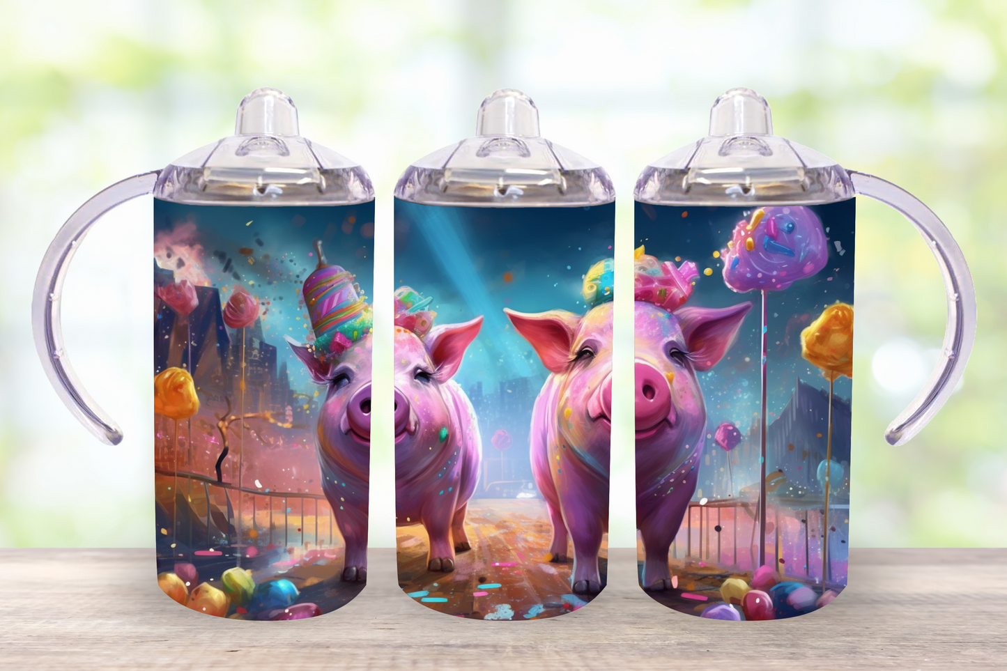 50 Kids Sippy Sublimation Tumbler Images Bundle
