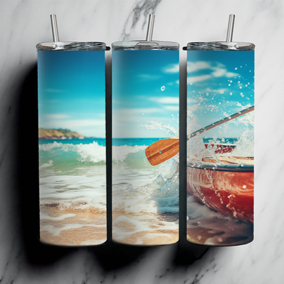 60 Beach Sublimation Tumbler Images Bundle 20 oz