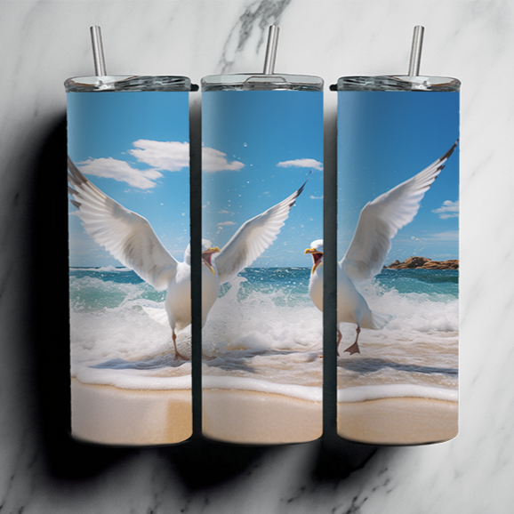 60 Beach Sublimation Tumbler Images Bundle 20 oz