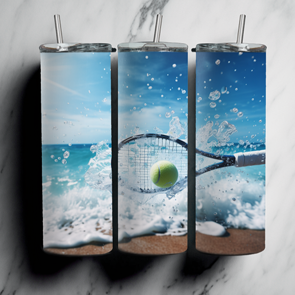 60 Beach Sublimation Tumbler Images Bundle 20 oz