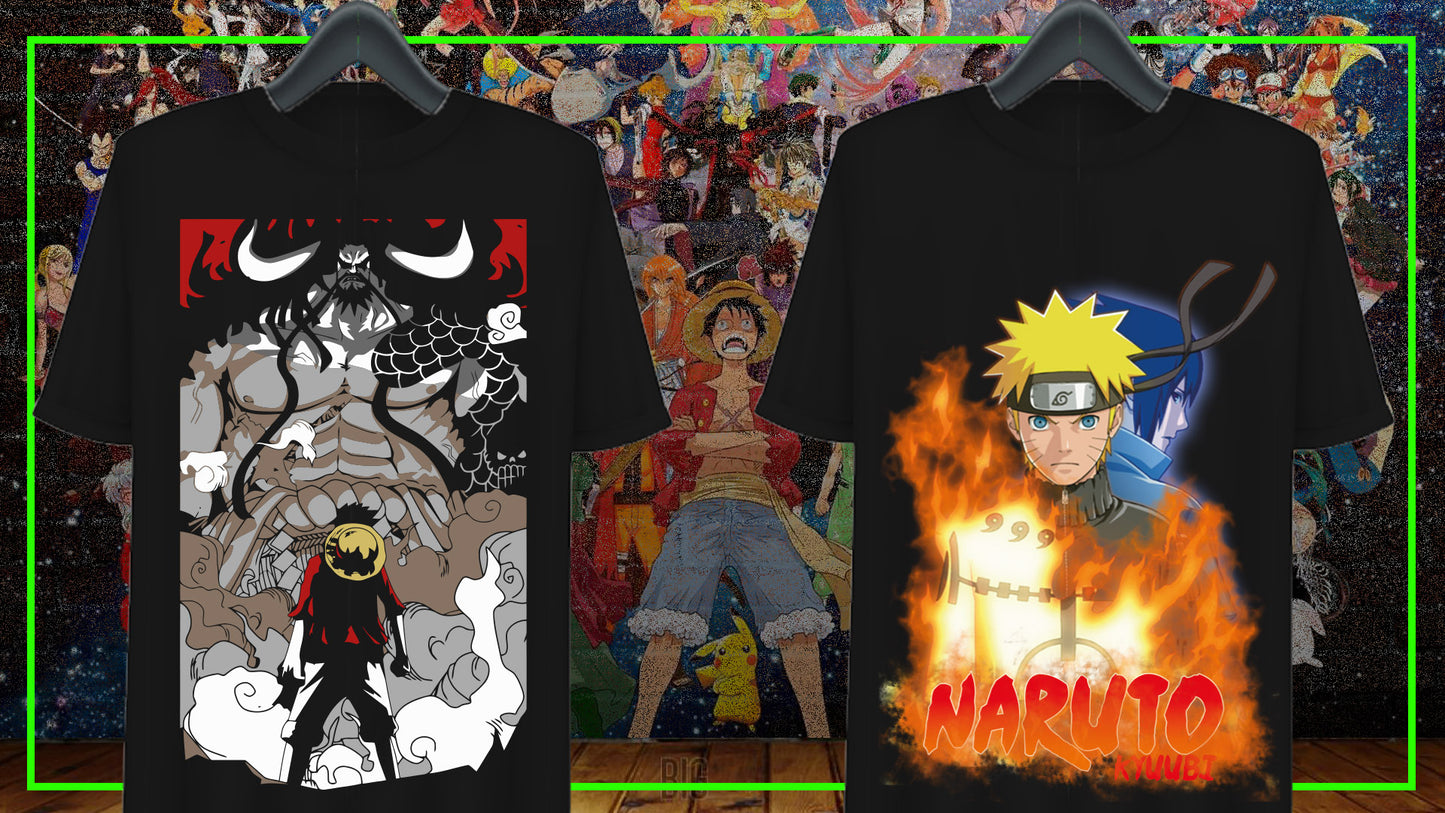 Anime Sublimation/DTF T-Shirt Images Bundle