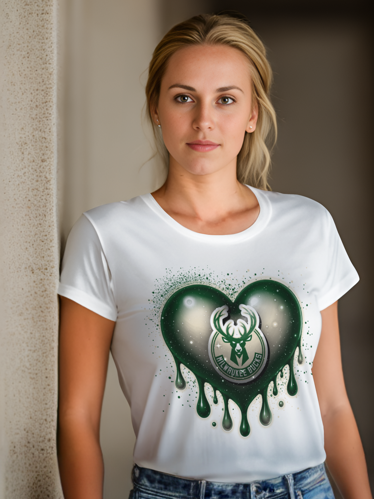 HeartDrip Basketball Sublimation/DTF T-shirt Images