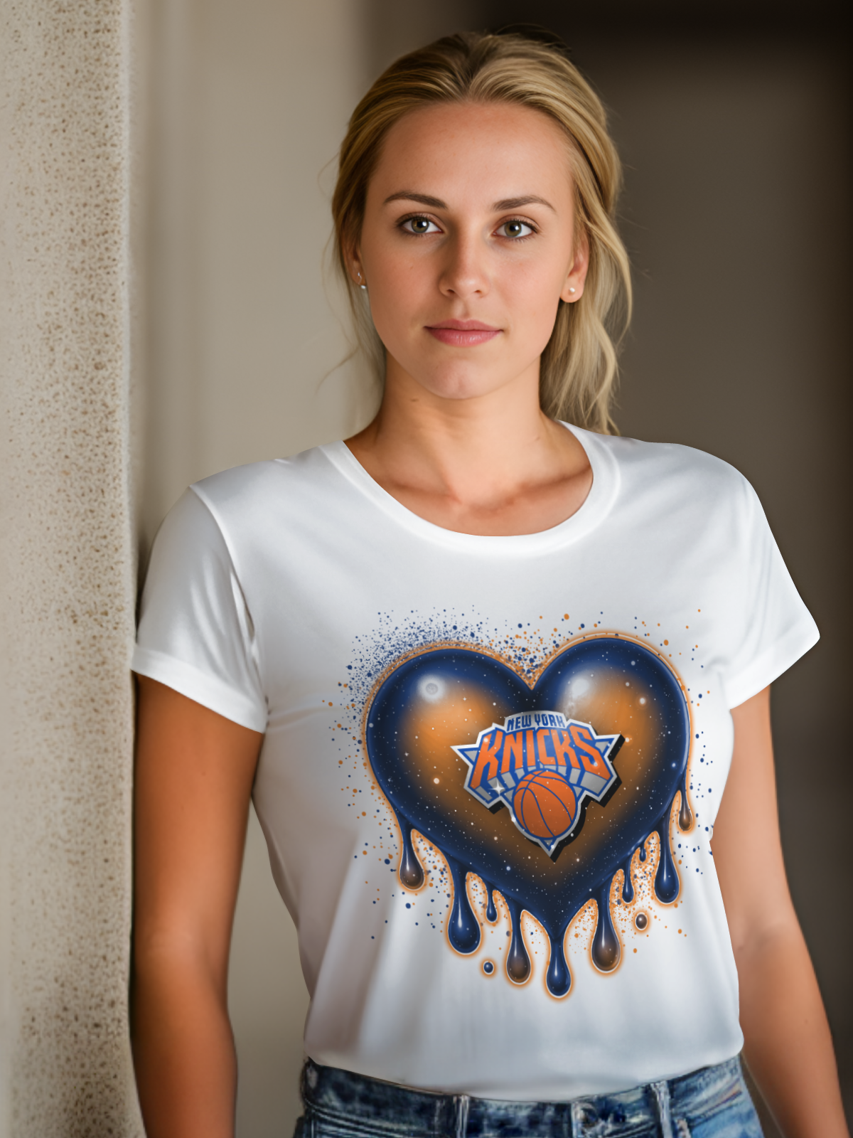 HeartDrip Basketball Sublimation/DTF T-shirt Images