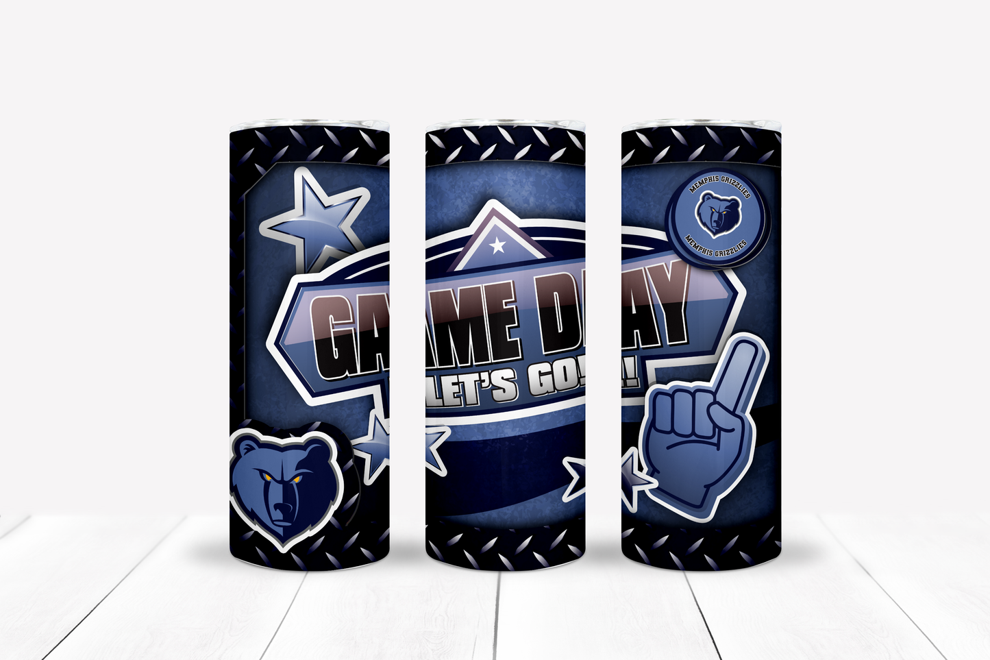 Basketball 20oz Sublimation Tumbler Image