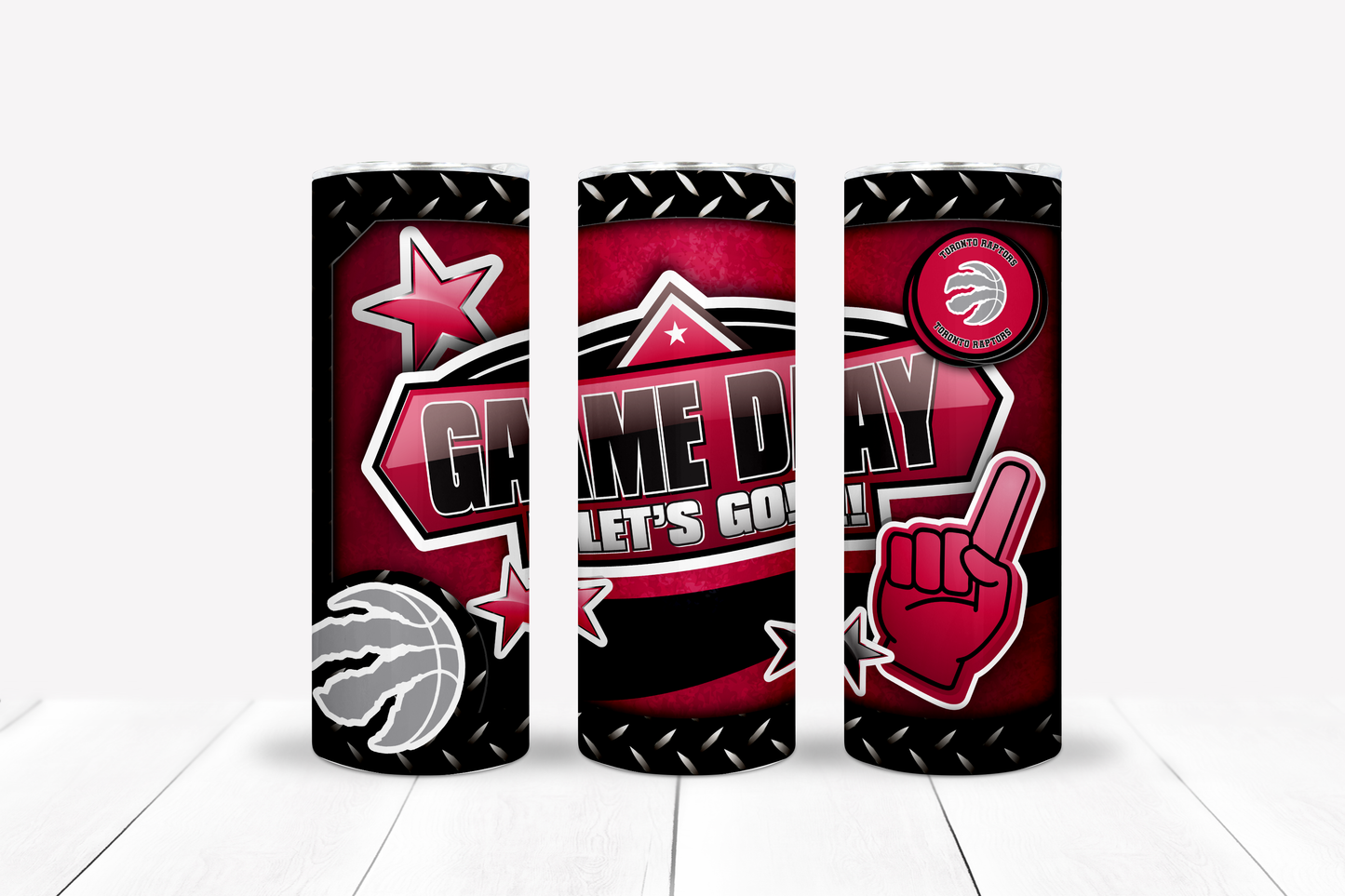 Basketball 20oz Sublimation Tumbler Image