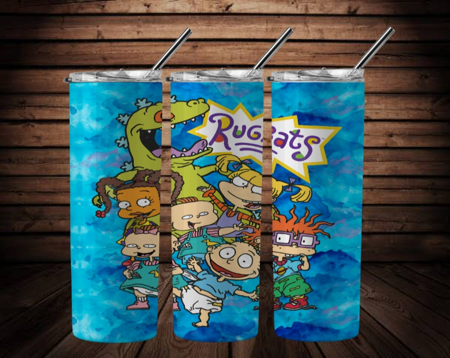 Rugrats Sublimation 12oz/15oz Tumbler/Sippy Cup Images Bundle