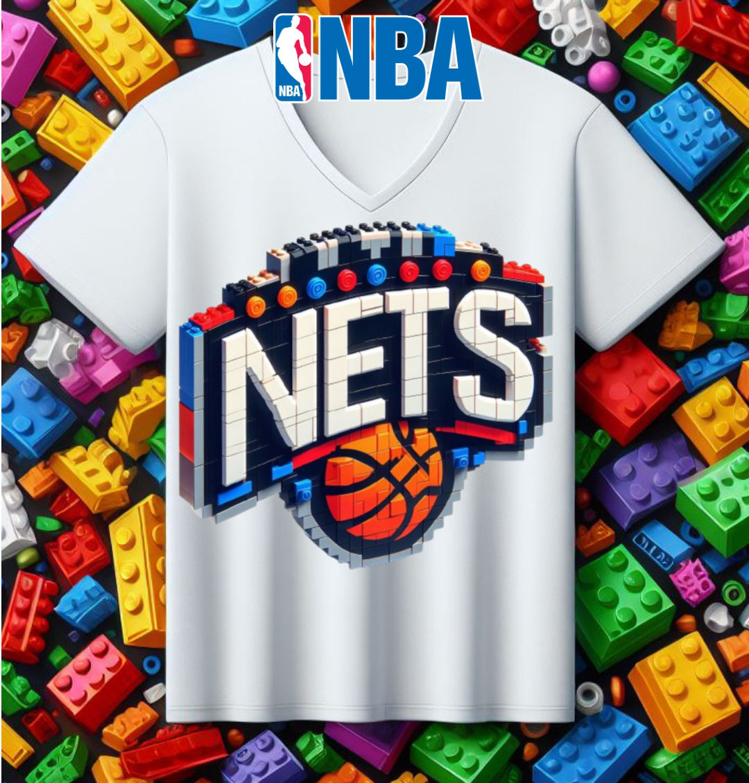 Block Basketball Sublimation T-Shirt/DTF Image Bundle