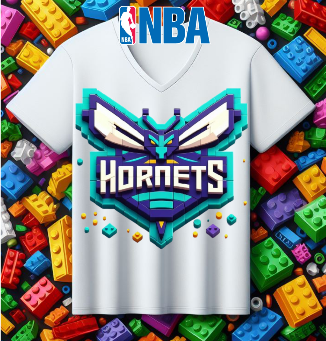 Block Basketball Sublimation T-Shirt/DTF Image Bundle