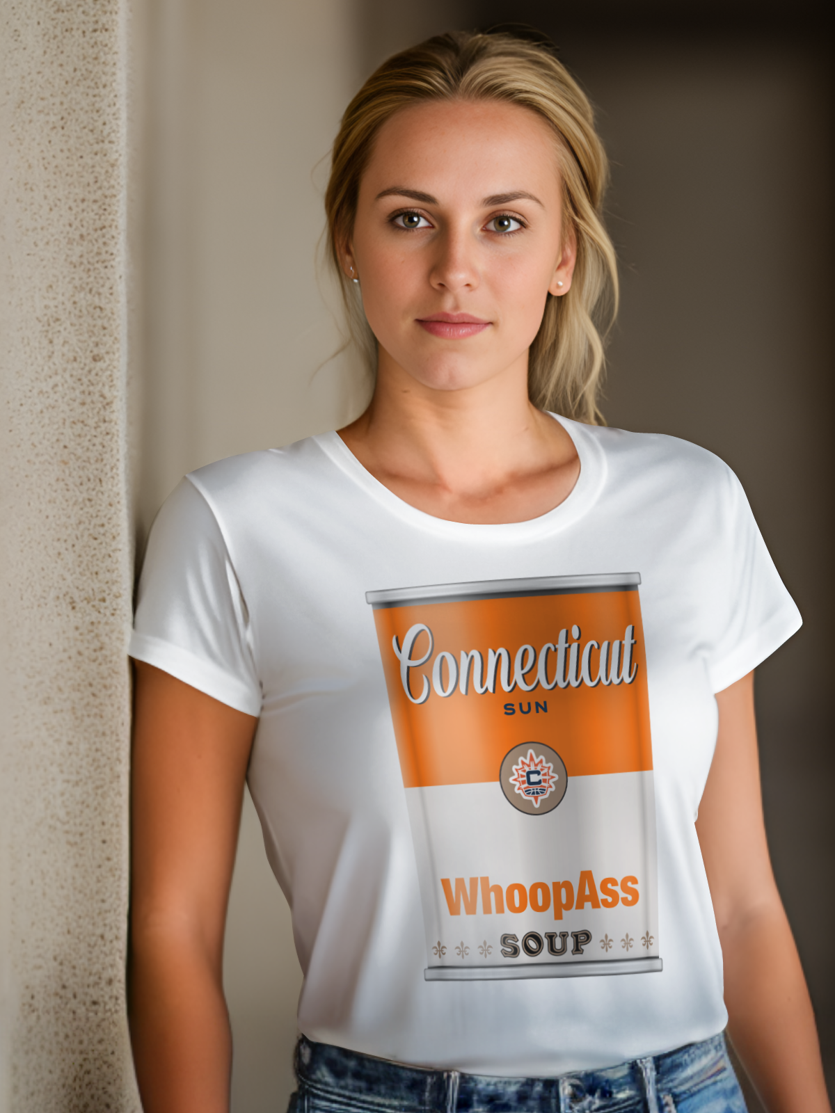 Women's Can Basketball Sublimation/DTF T-shirt Images