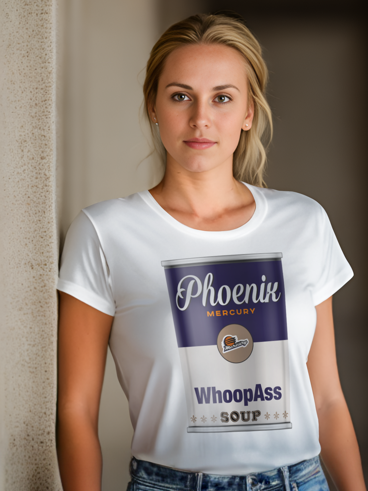 Women's Can Basketball Sublimation/DTF T-shirt Images