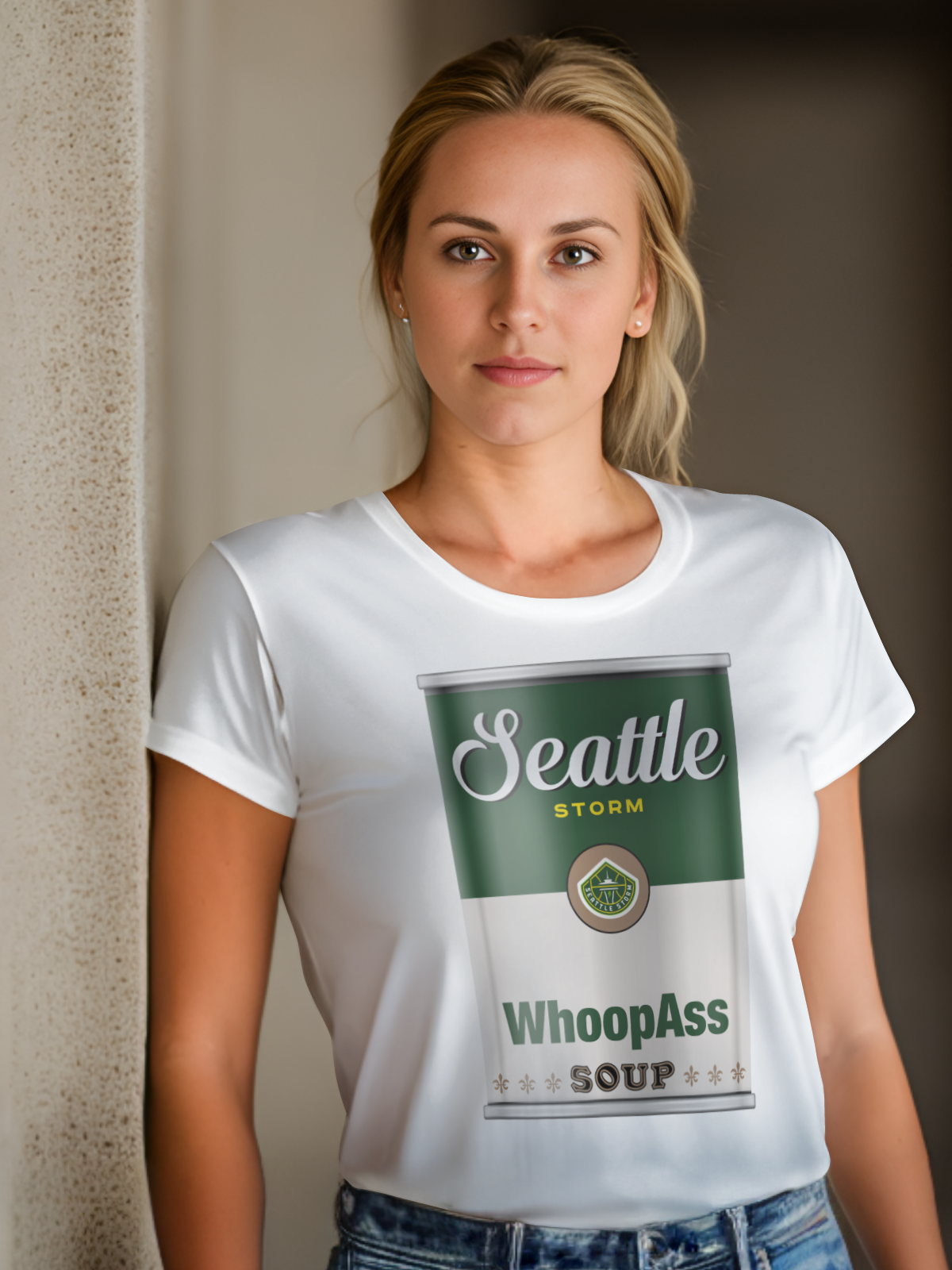 Women's Can Basketball Sublimation/DTF T-shirt Images