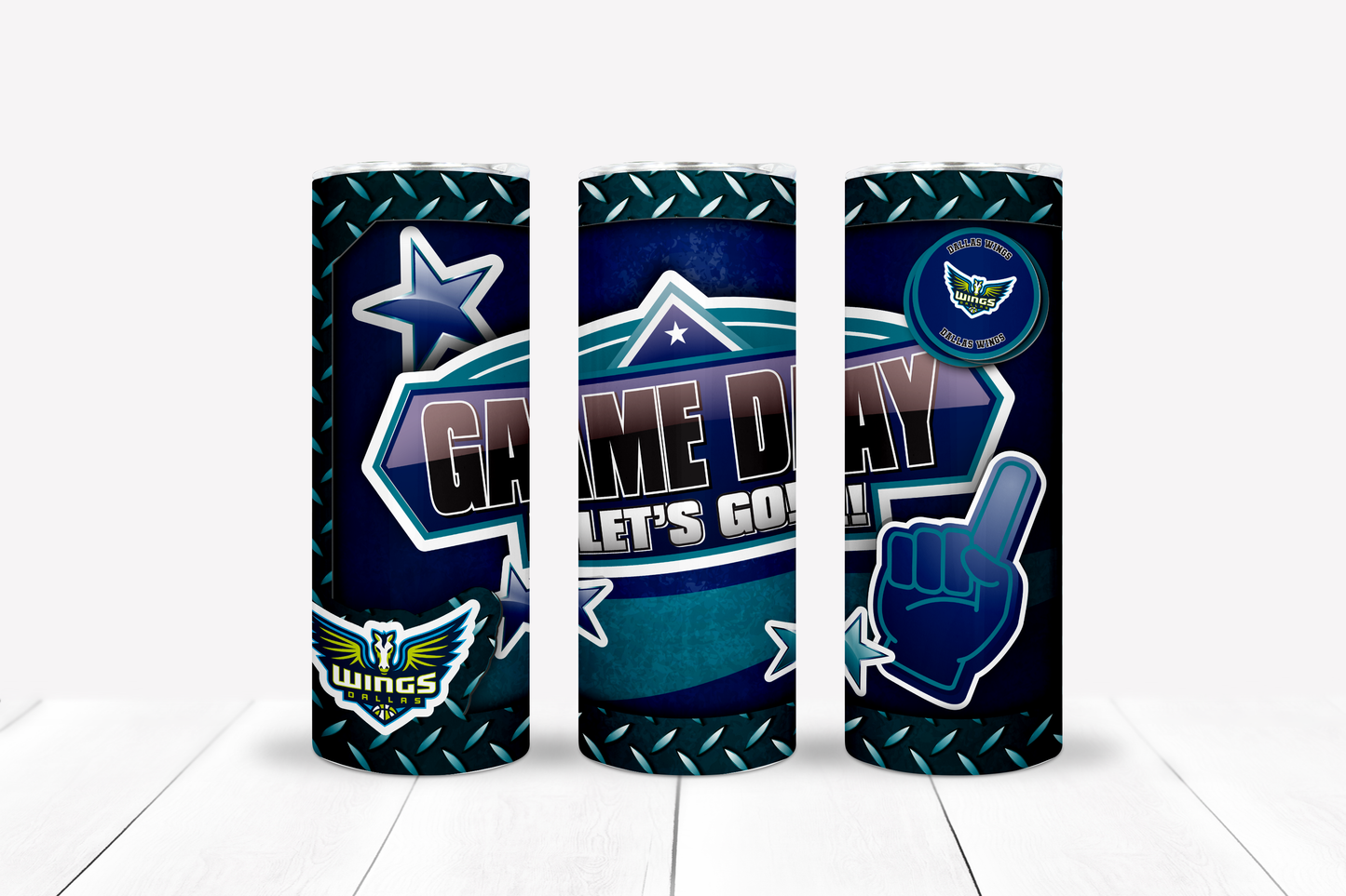 Women's Basketball 20oz Sublimation Tumbler Image