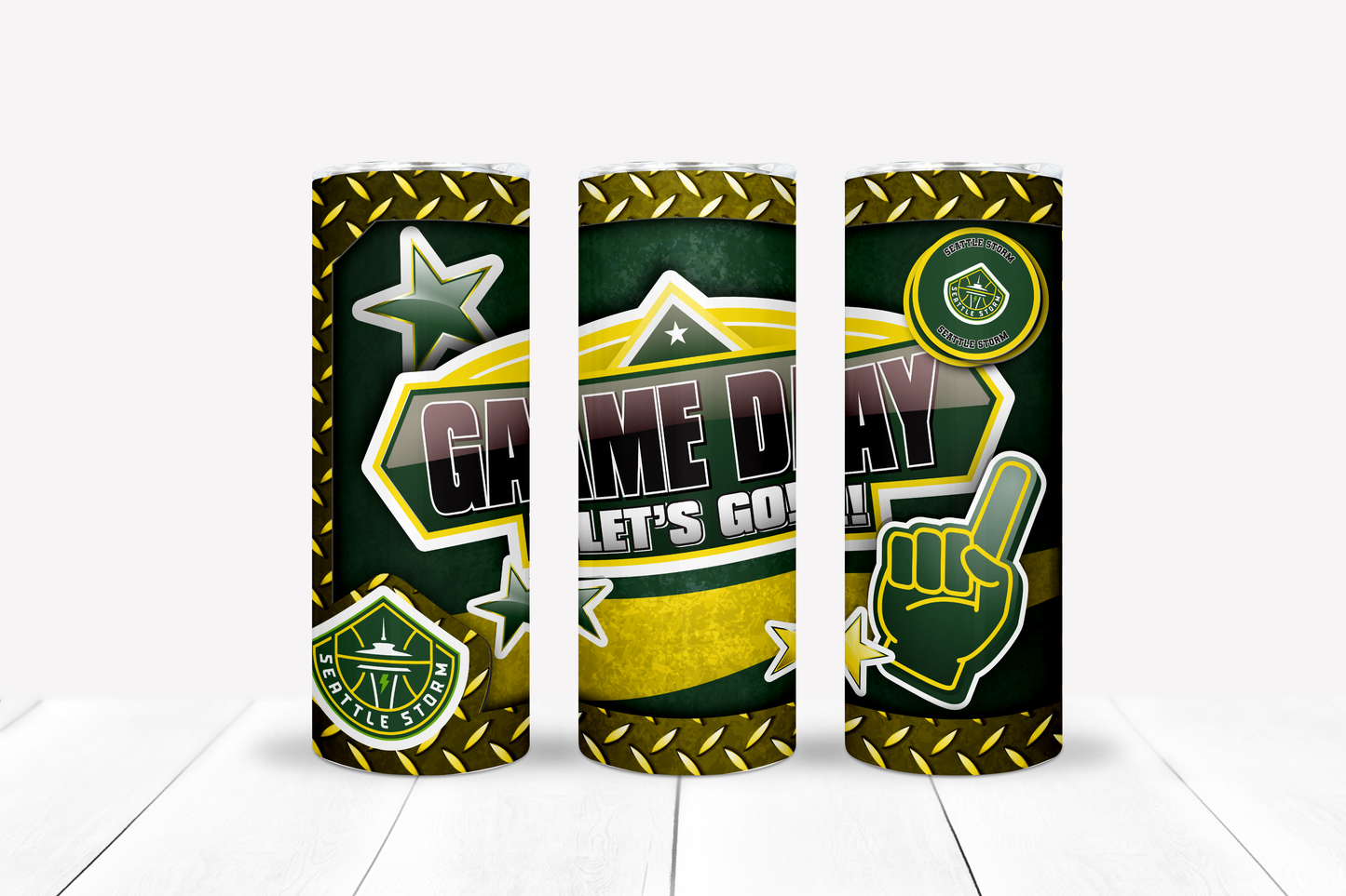 Women's Basketball 20oz Sublimation Tumbler Image