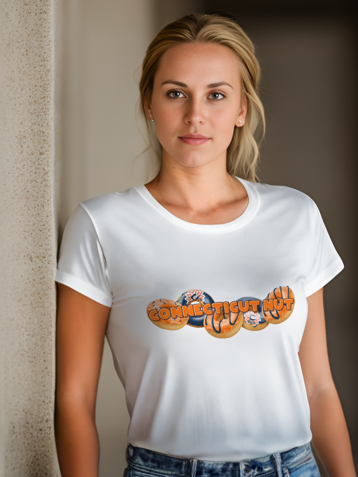Women's Nut Basketball Sublimation/DTF T-shirt Images