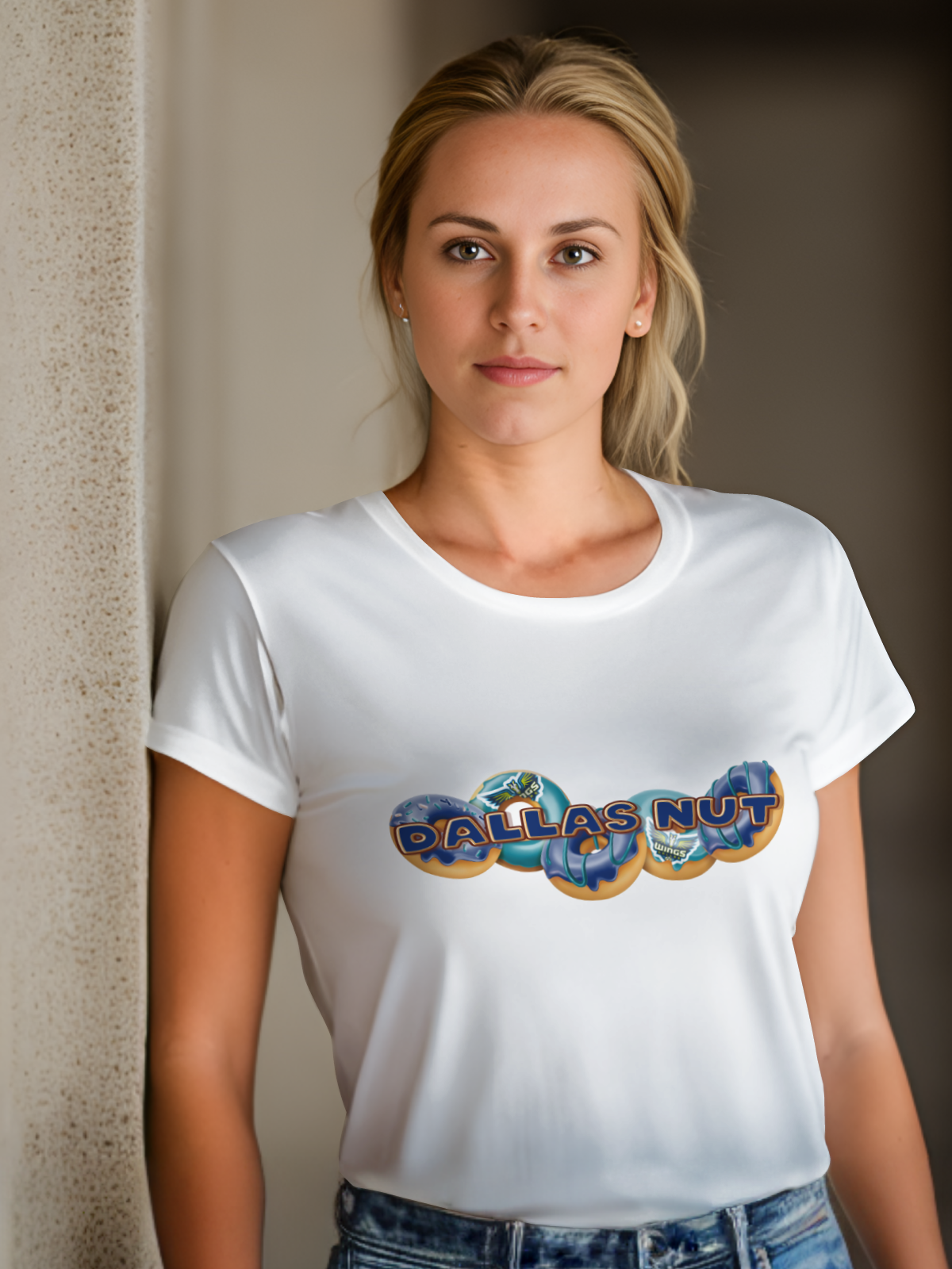 Women's Nut Basketball Sublimation/DTF T-shirt Images