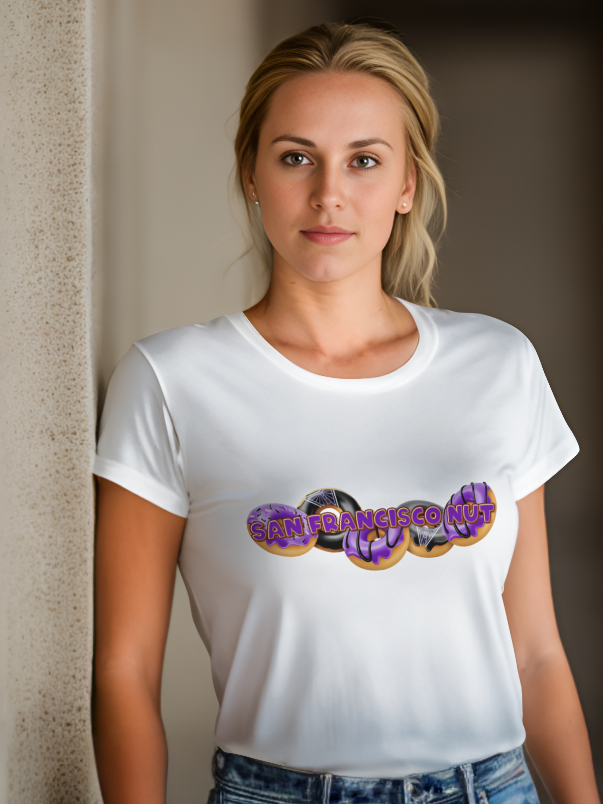 Women's Nut Basketball Sublimation/DTF T-shirt Images