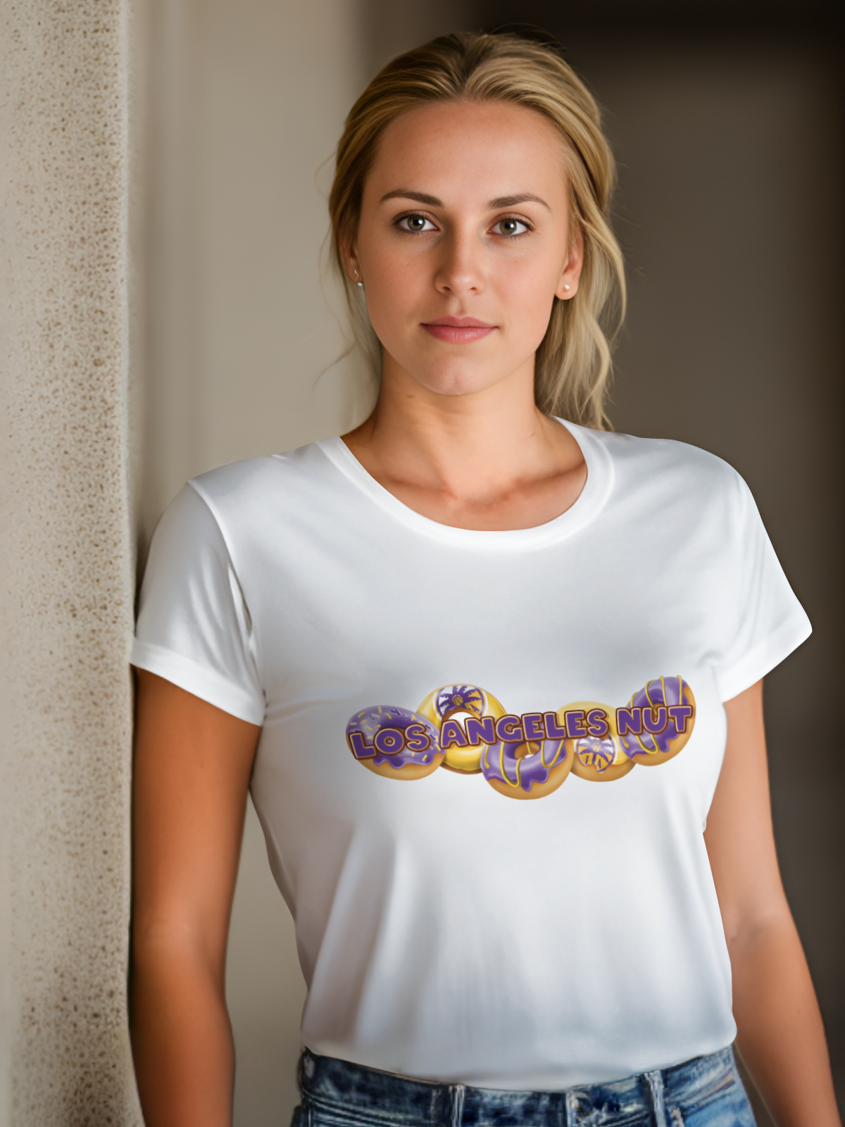 Women's Nut Basketball Sublimation/DTF T-shirt Images