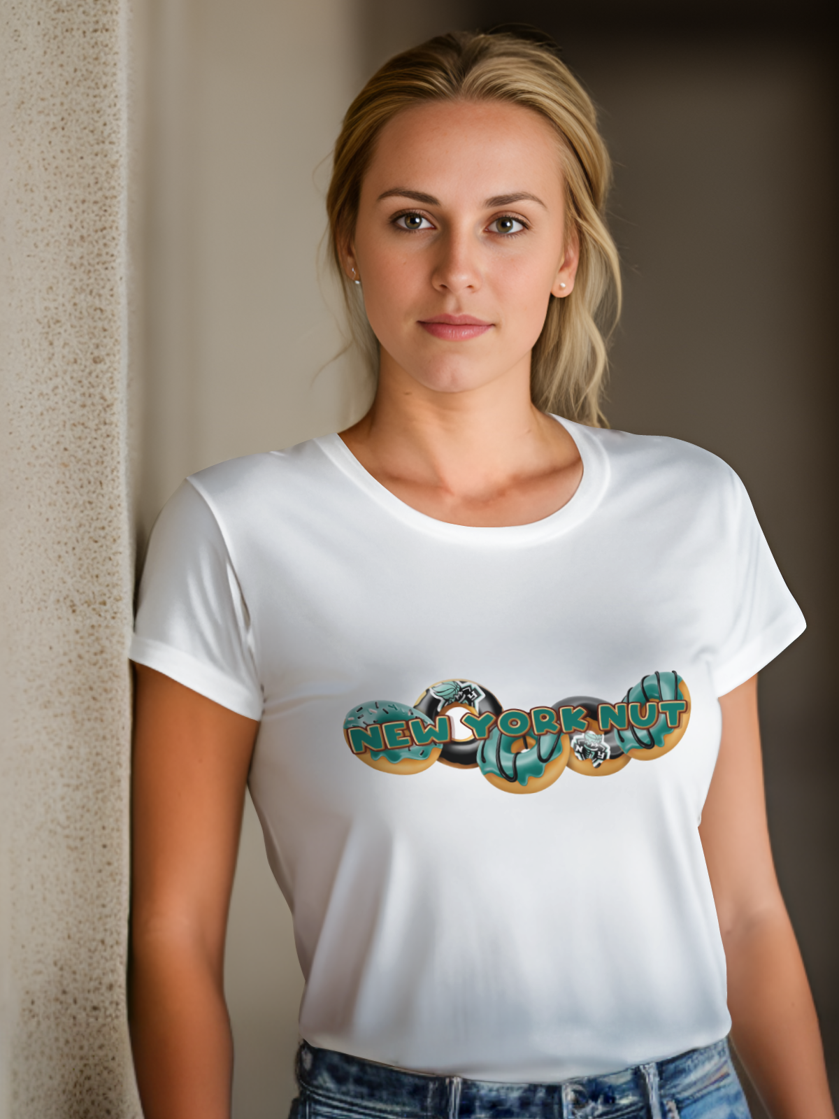 Women's Nut Basketball Sublimation/DTF T-shirt Images
