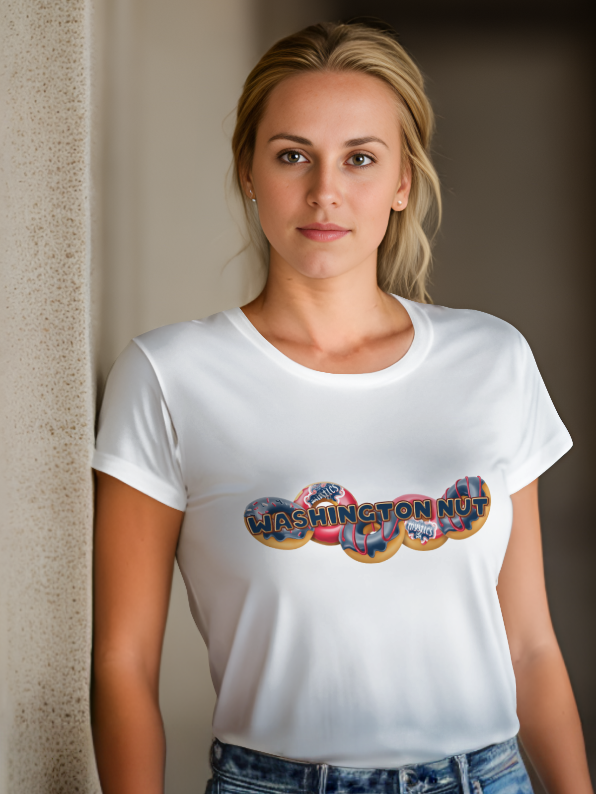 Women's Nut Basketball Sublimation/DTF T-shirt Images