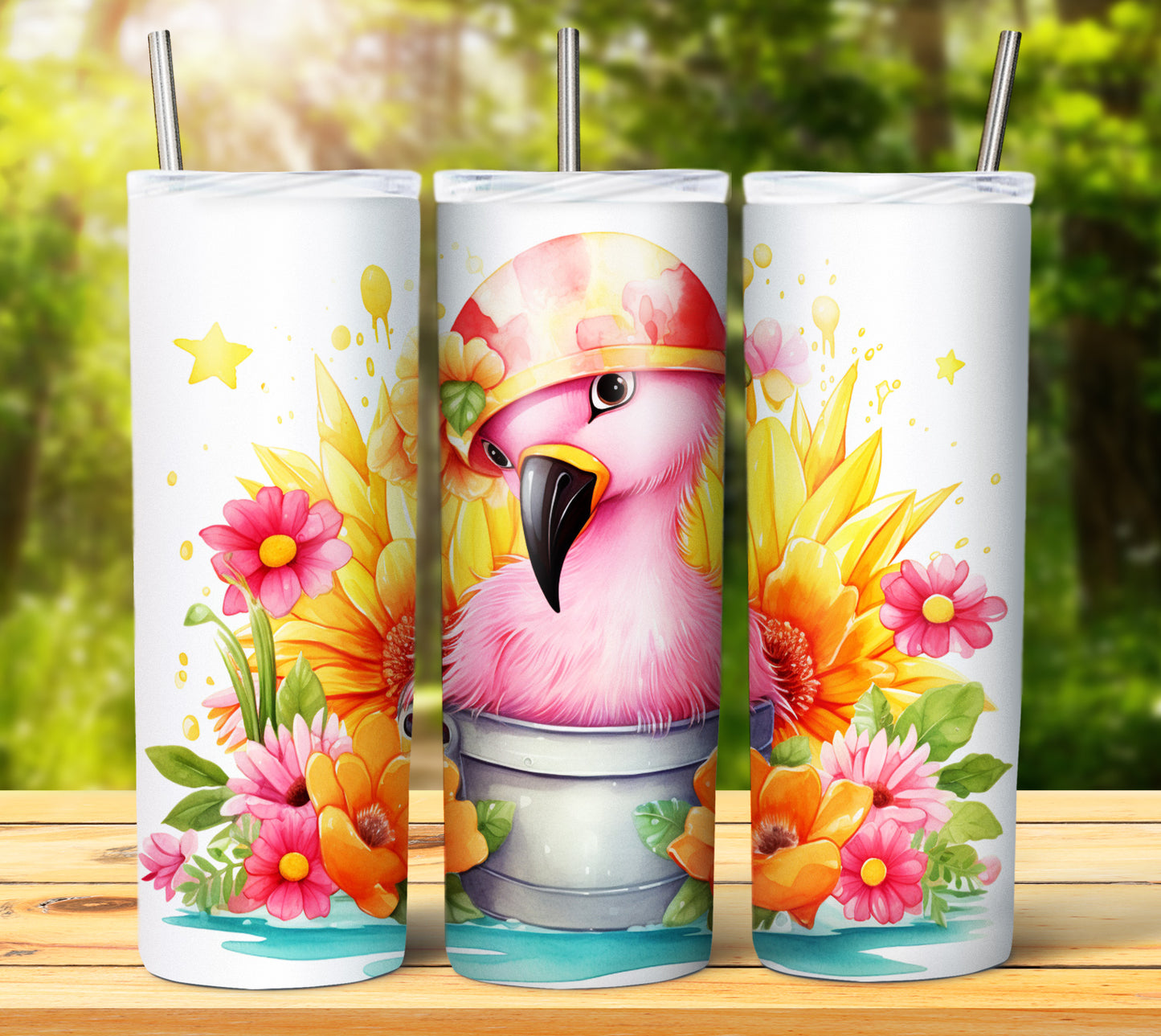 Cute Animal Buckets Sublimation 20oz Images Bundle