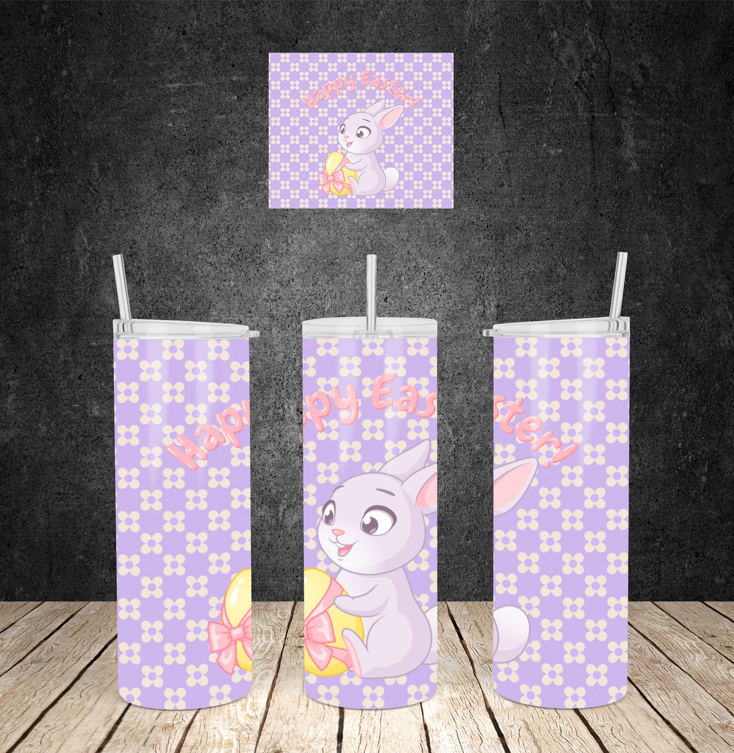 Easter 20oz Sublimation Tumbler Images Bundle