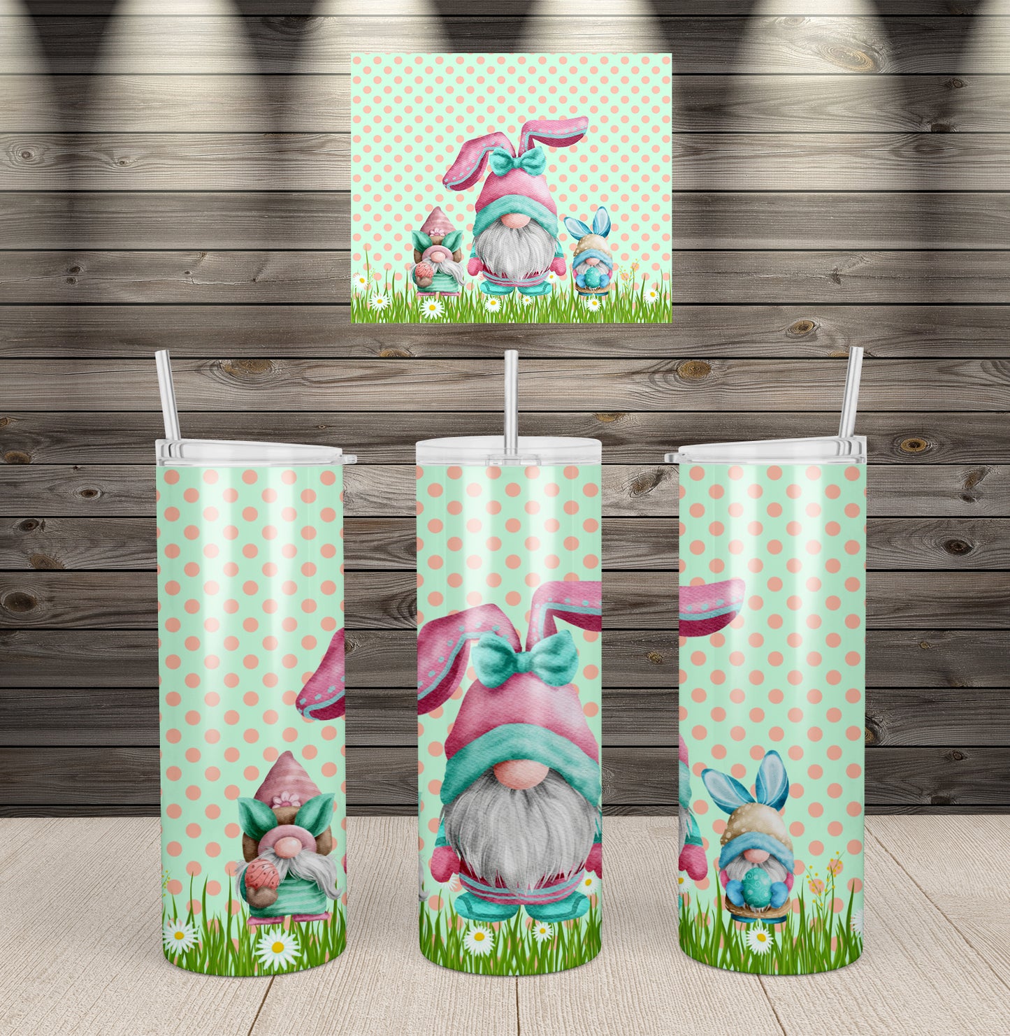Easter 20oz Sublimation Tumbler Images Bundle