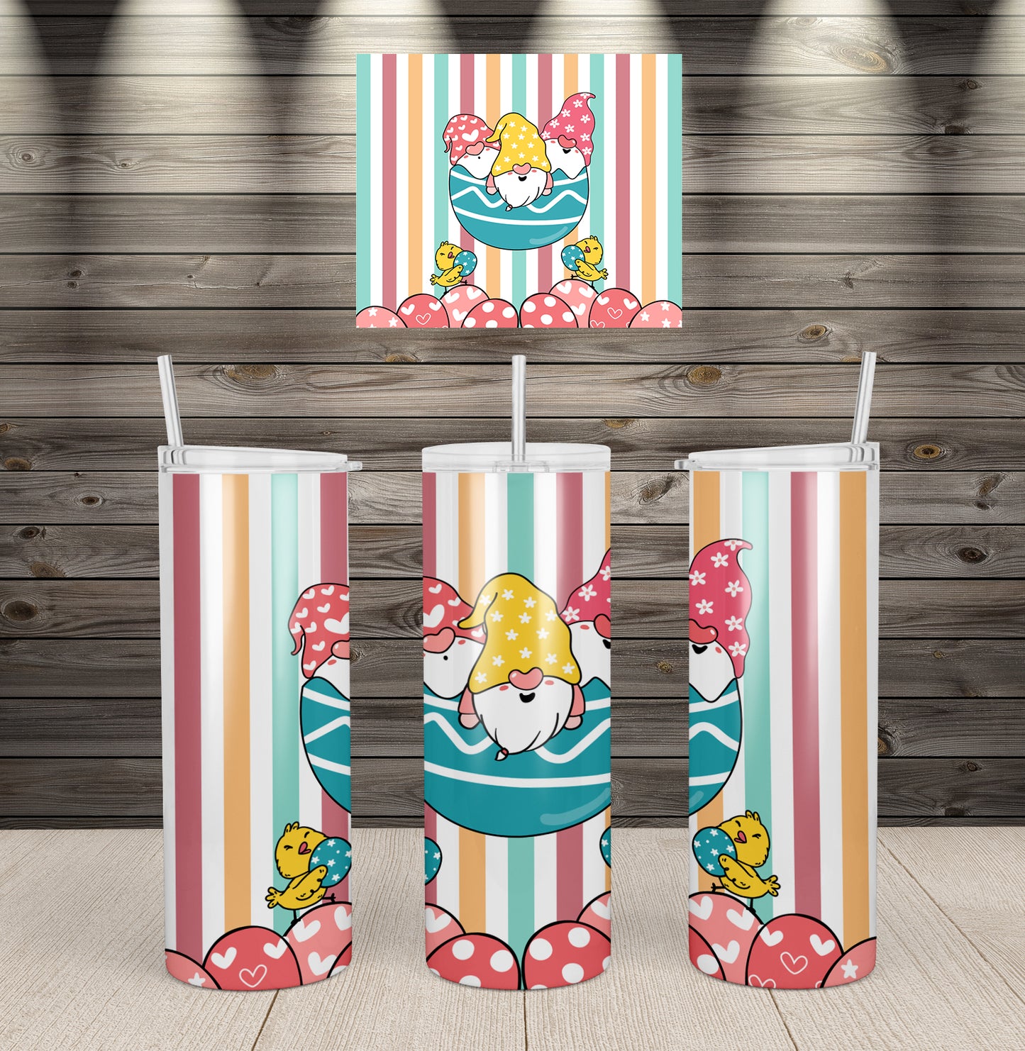 Easter 20oz Sublimation Tumbler Images Bundle