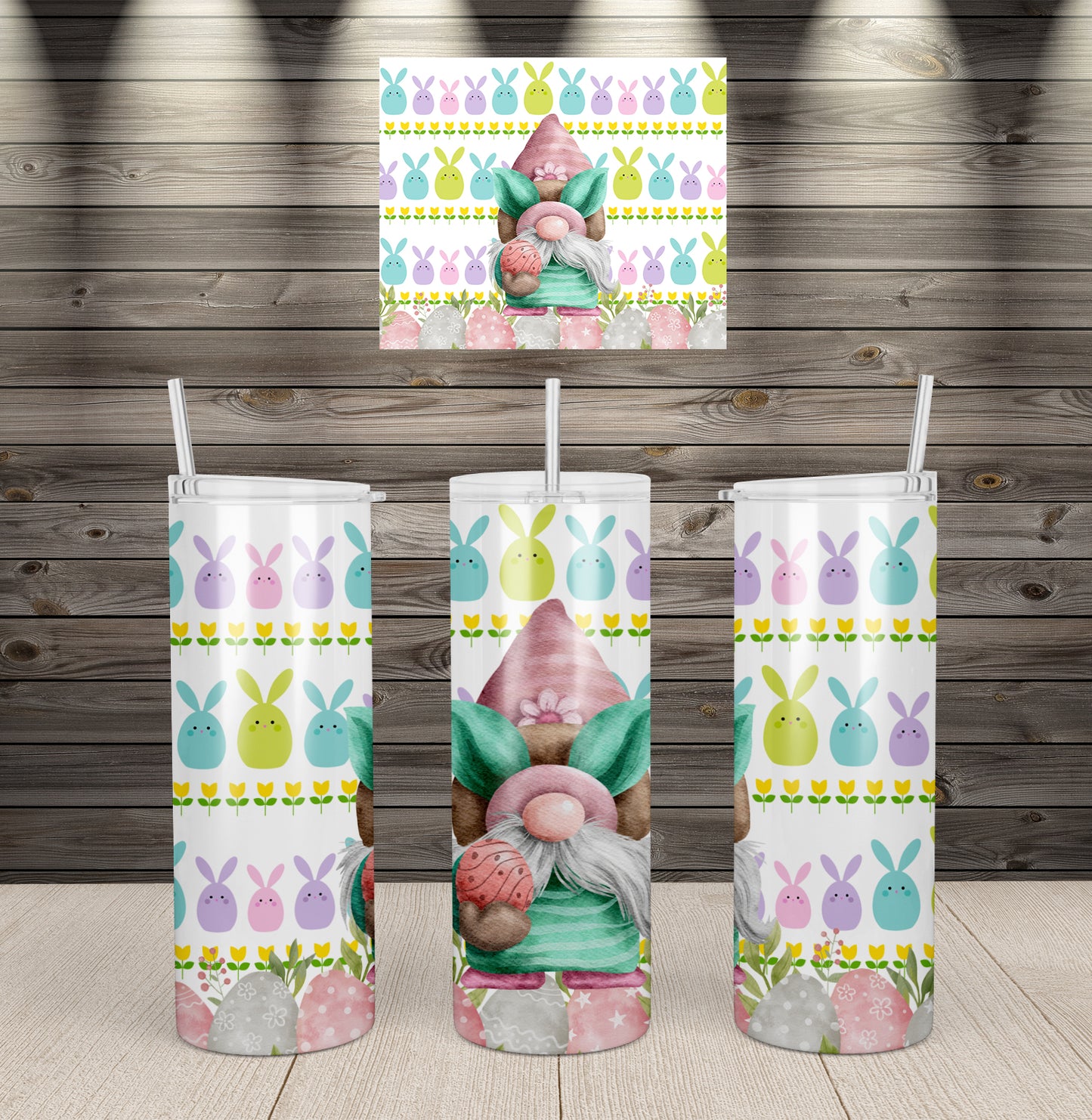 Easter 20oz Sublimation Tumbler Images Bundle