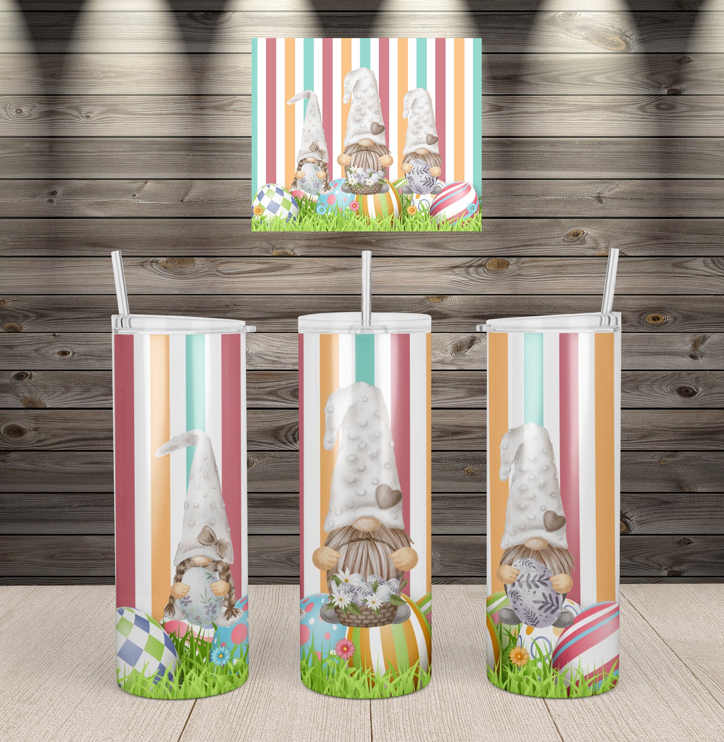 Easter 20oz Sublimation Tumbler Images Bundle