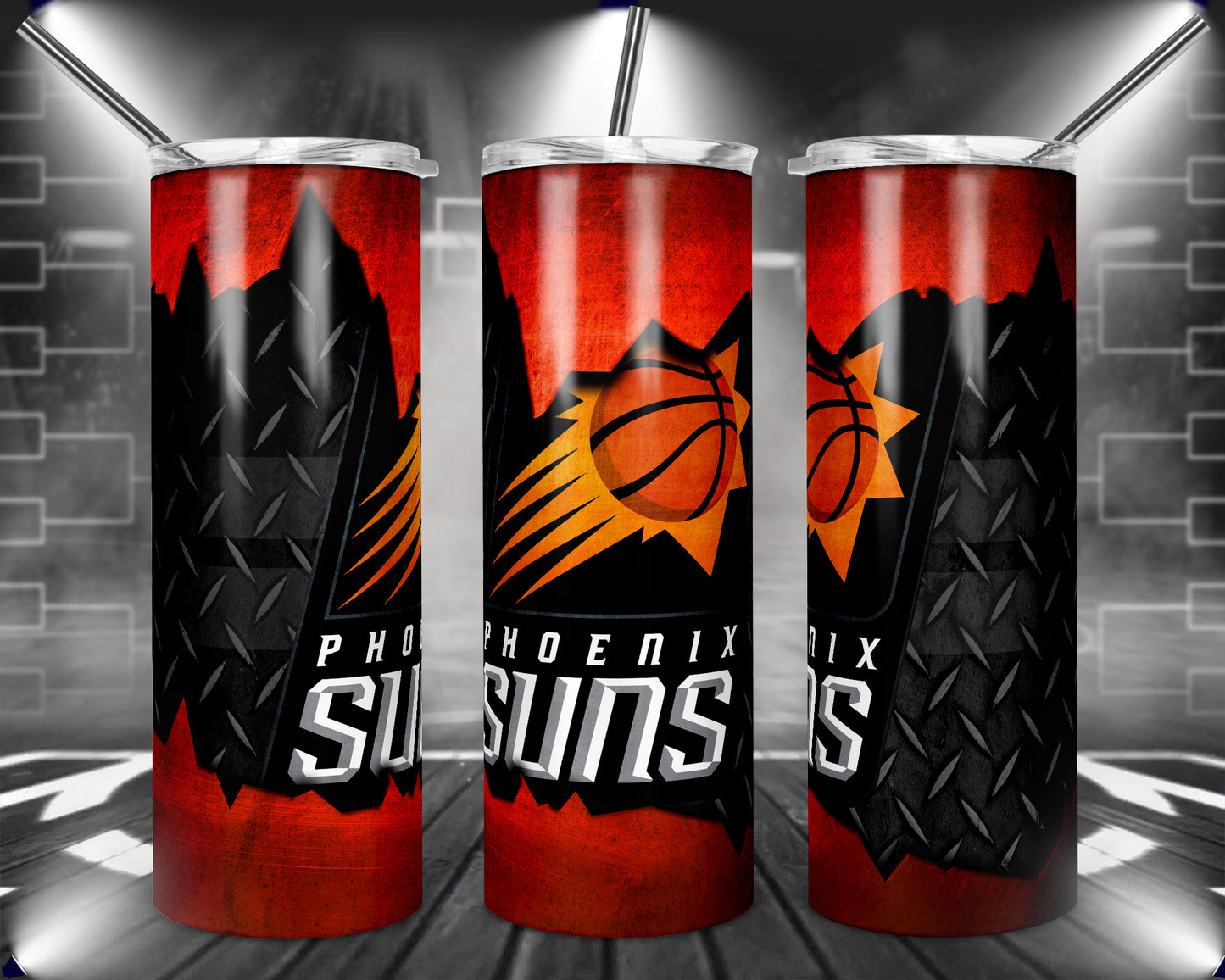 Basketball 20oz Sublimation Tumbler Image
