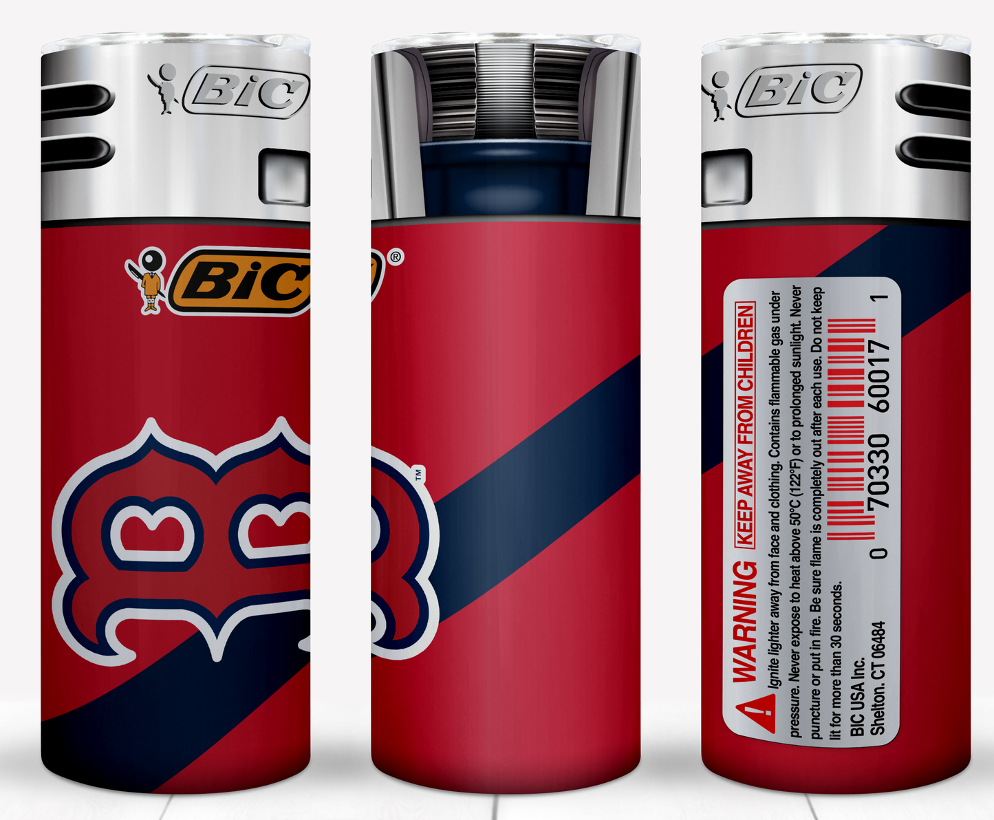 Baseball 20oz Sublimation Tumbler Image