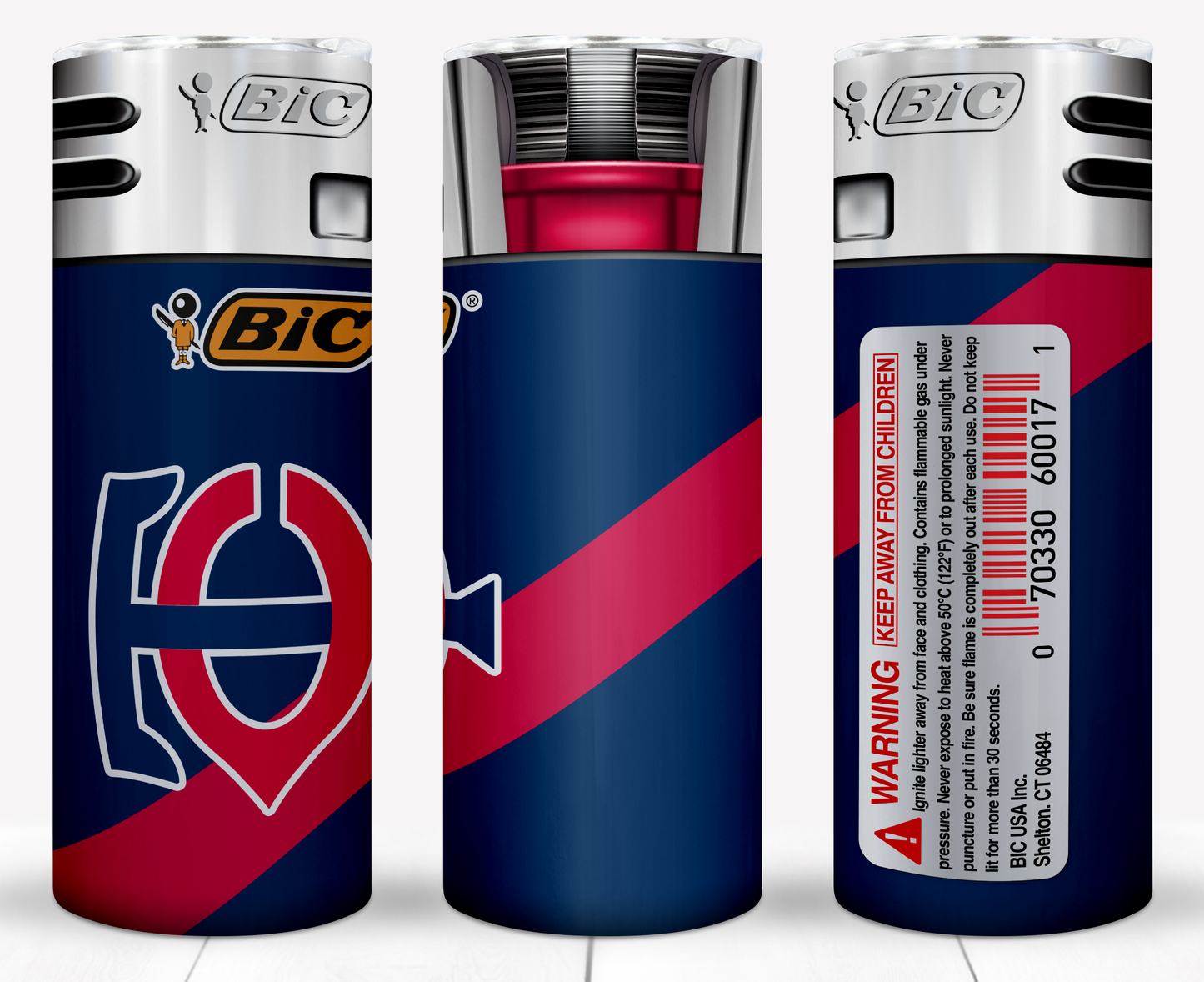 Baseball 20oz Sublimation Tumbler Image