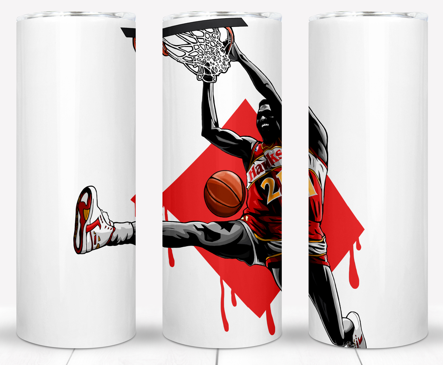 Basketball 20oz Sublimation Tumbler Images Bundle