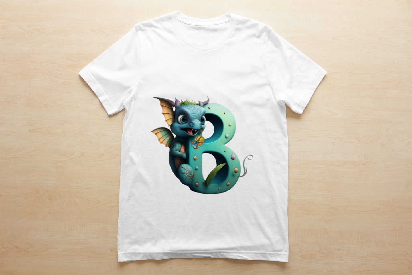 Kids ABC Dragon Images Sublimation/DTF T-Shirt Bundle