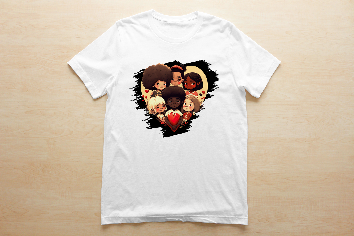 Kids Valentine T-shirt Images DTF/Sublimation Bundle