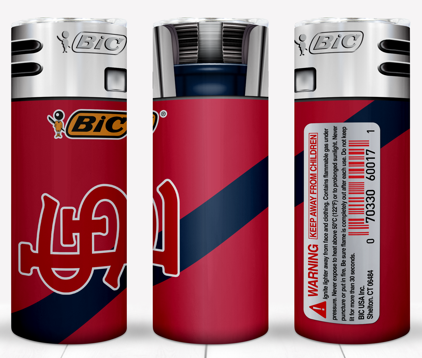 Baseball 20oz Sublimation Tumbler Image