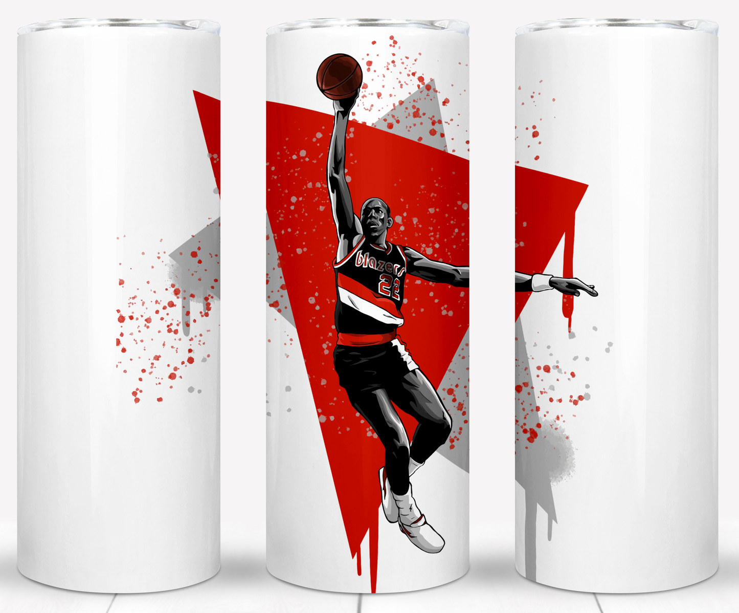 Basketball 20oz Sublimation Tumbler Images Bundle