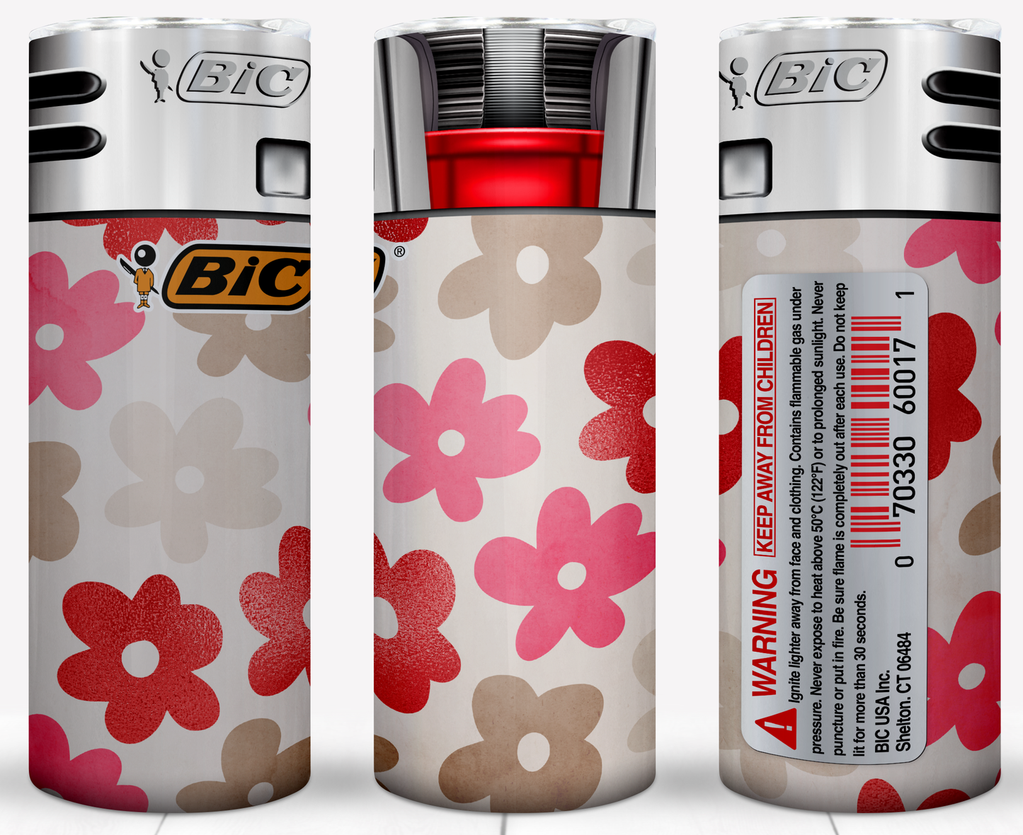 Assorted Pattern Lighter 20oz Sublimation Images Bundle