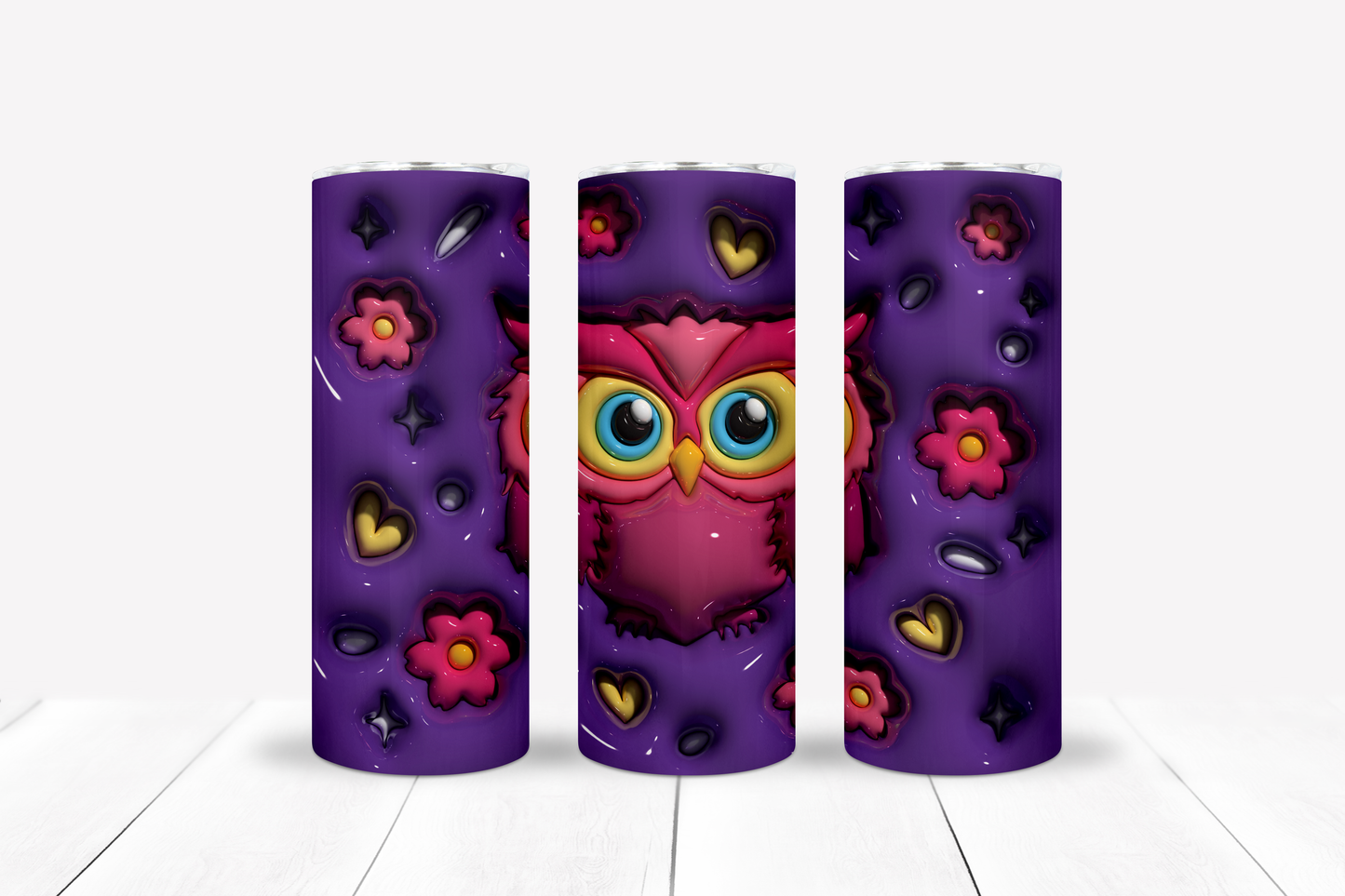 Animal Sublimation 20oz Tumbler Images Bundle