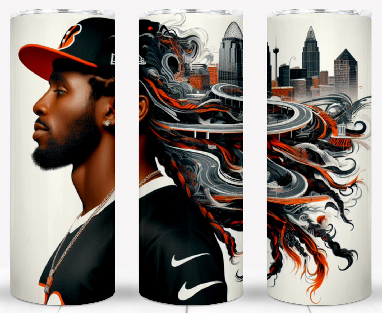 Guy Football 20oz Sublimation Tumbler Images Bundle