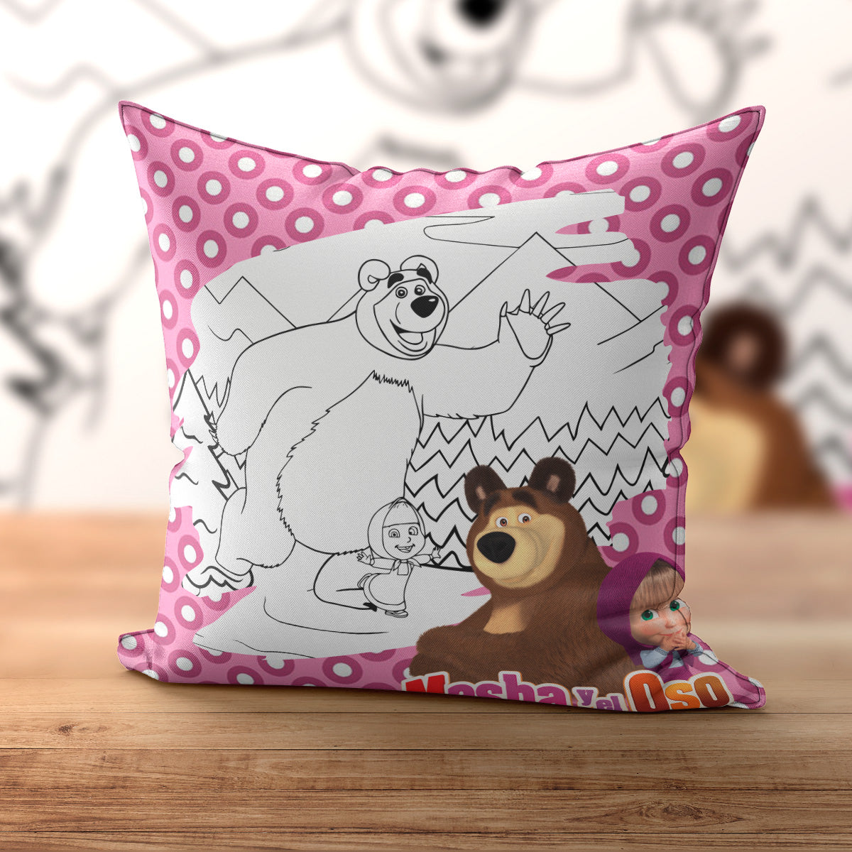 70+ Coloring Pillow Sublimation Images Bundle