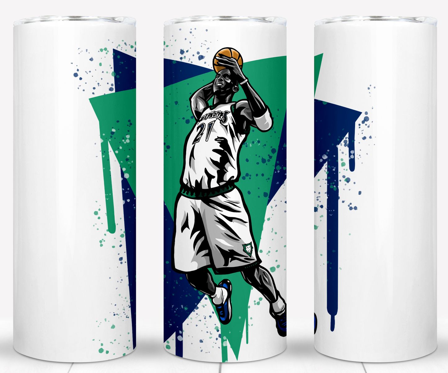 Basketball 20oz Sublimation Tumbler Images Bundle