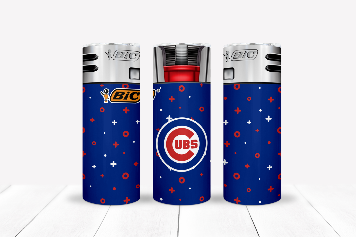 Baseball Lighter 20oz Sublimation Tumbler Image