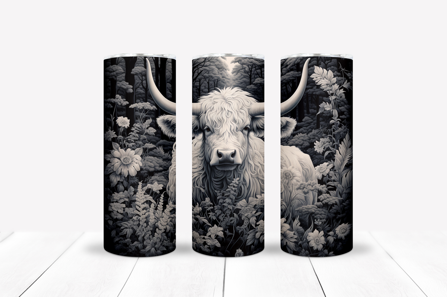 Animal Sublimation 20oz Tumbler Images Bundle