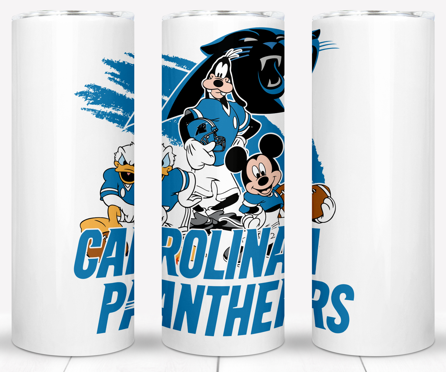 Disney Cartoon Football  Sublimation 20oz Tumbler Images Bundles