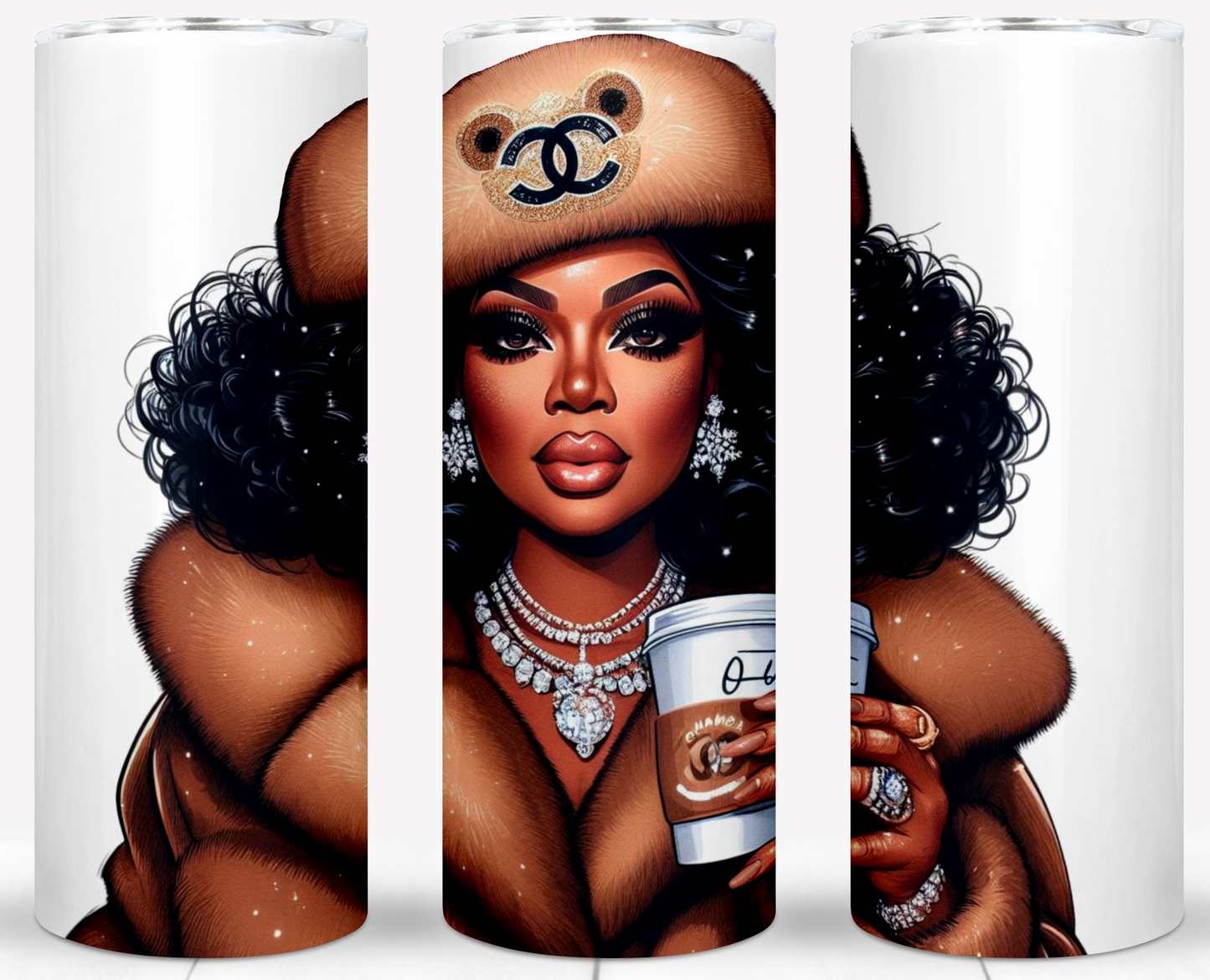 Christmas Oprah Sublimation 20oz Tumbler Images Bundle